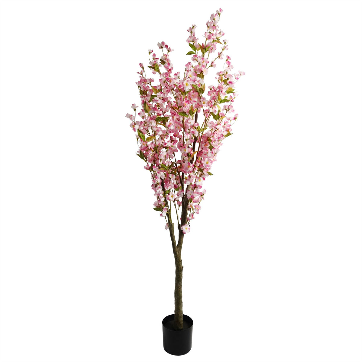 180cm Large Artificial Pink Cherry Blossom Tree – Realistic Faux Tree for Home & Office
