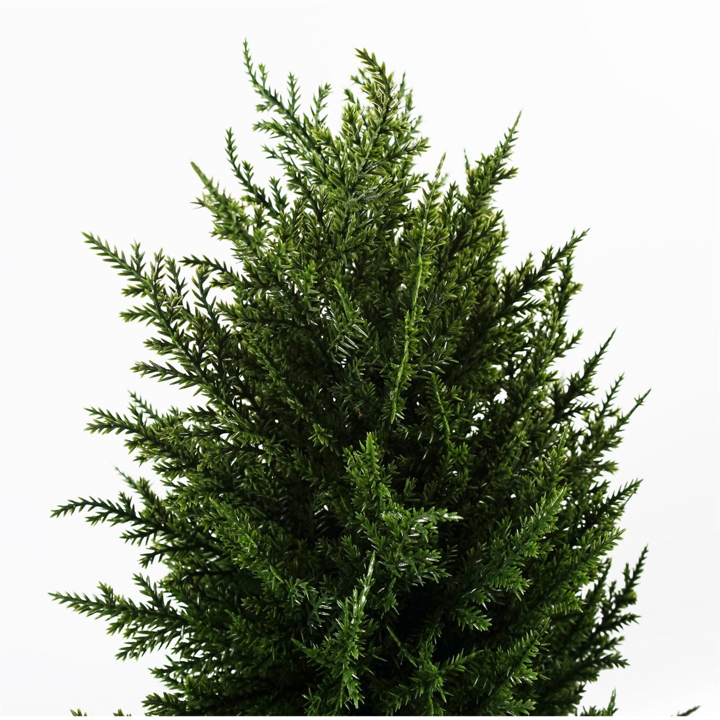 Pair of 120cm Medium Spiral Cypress Artificial Trees – UV Resistant Outdoor Topiary Set