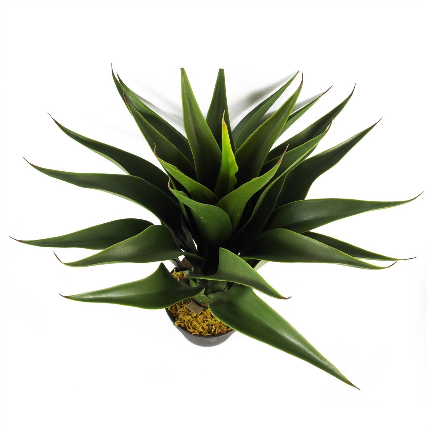 55cm Small Artificial Yucca Plant – Lifelike Tropical Faux Yucca for Home or Office