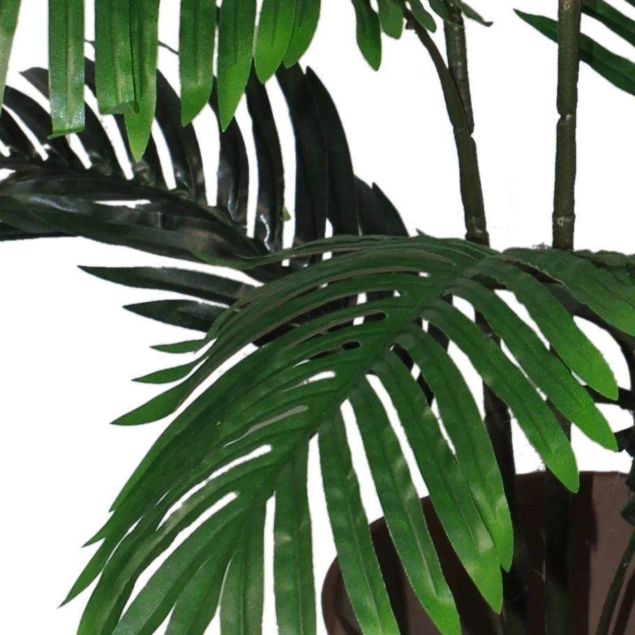90cm Small Artificial Areca Palm Tree – Realistic Tropical Foliage