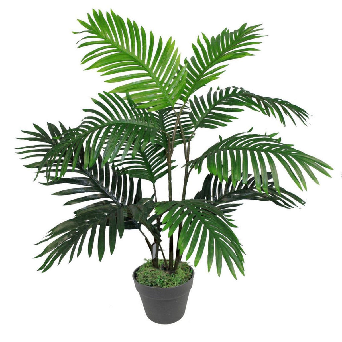 90cm Small Artificial Areca Palm Tree – Realistic Tropical Foliage