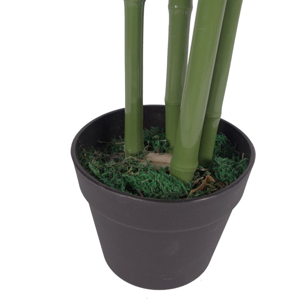 120cm Medium Fat Leaf Artificial Bamboo Tree – Realistic Indoor Bamboo Plant