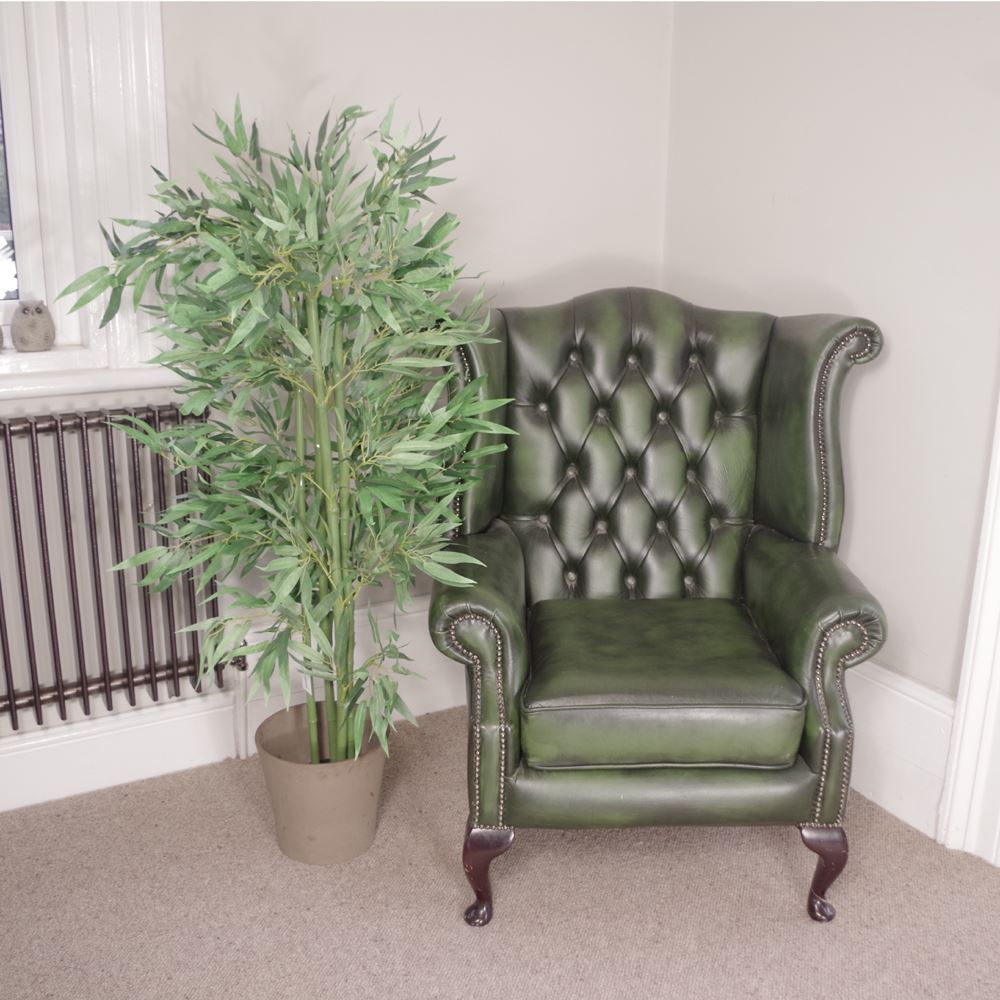 120cm Medium Fat Leaf Artificial Bamboo Tree – Realistic Indoor Bamboo Plant