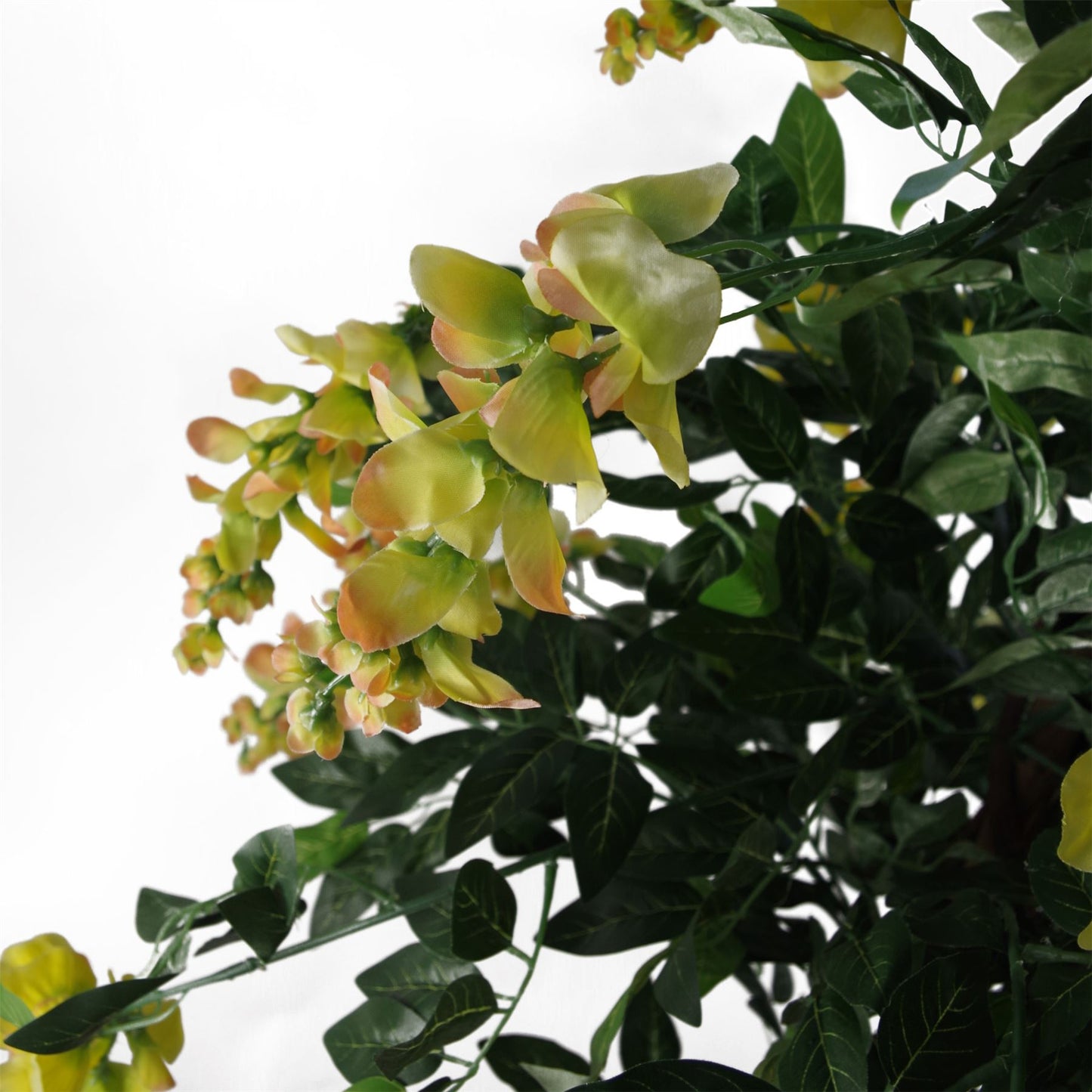 120cm Medium Artificial Yellow Wisteria Tree – Realistic Faux Indoor Tree