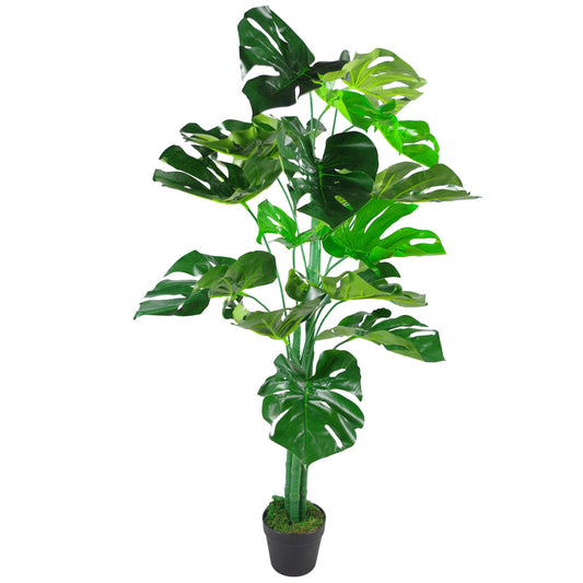 120cm Large Artificial Monstera Plant – Realistic Indoor Tropical Plant