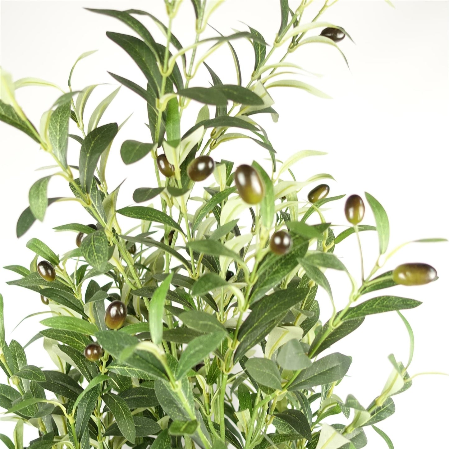 160cm Large Artificial Olive Tree – Realistic Faux Olive Tree with 72 Olives