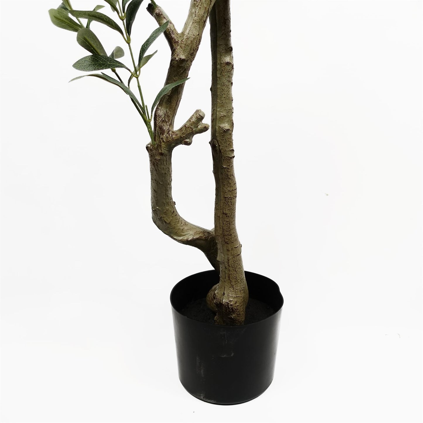 160cm Large Artificial Olive Tree – Realistic Faux Olive Tree with 72 Olives