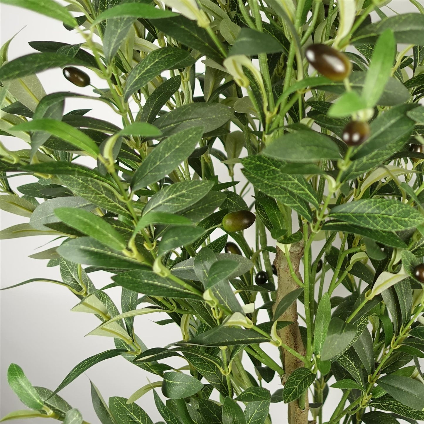 160cm Large Artificial Olive Tree – Realistic Faux Olive Tree with 72 Olives