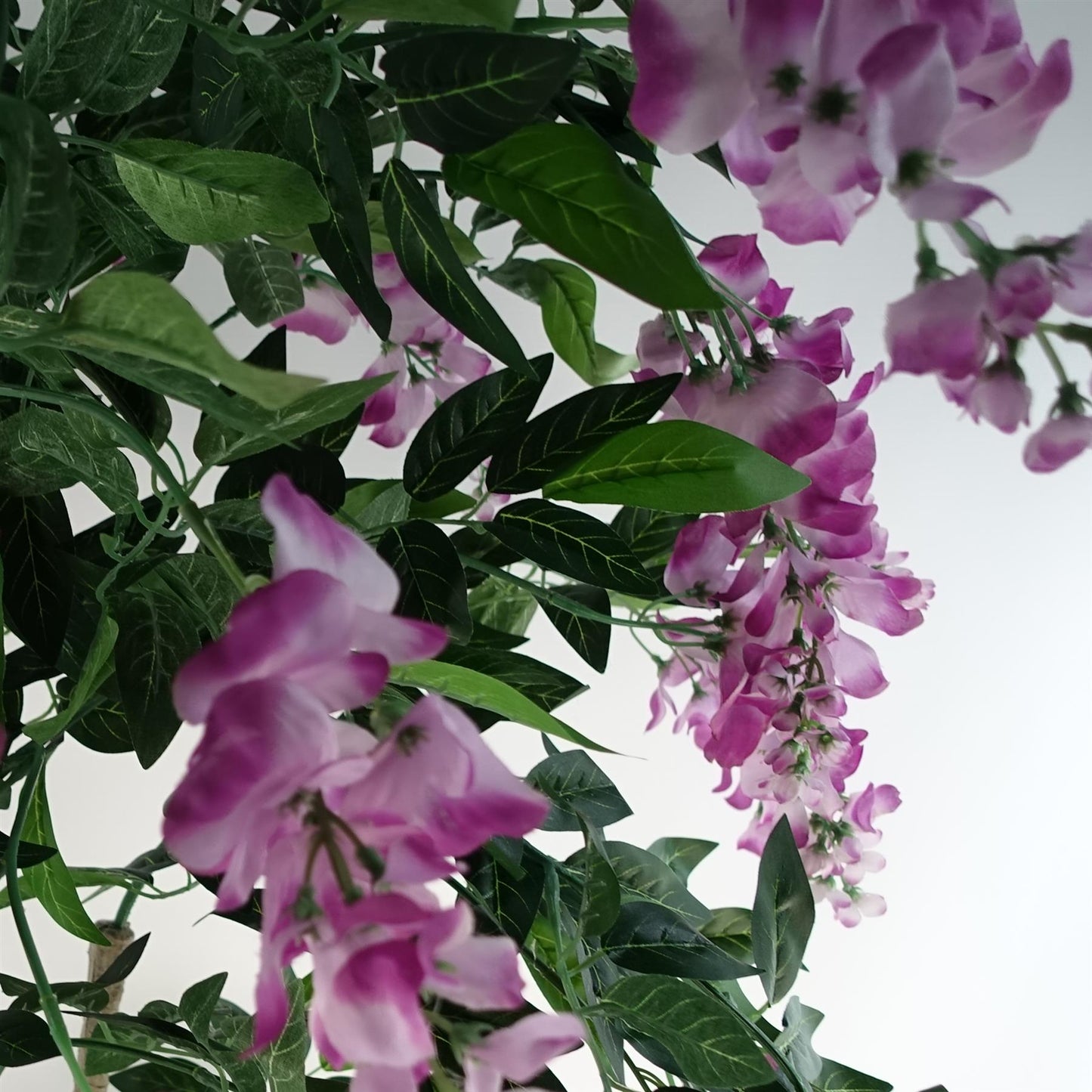 150cm Large Artificial Light Pink Wisteria Tree – Realistic Faux Indoor Tree