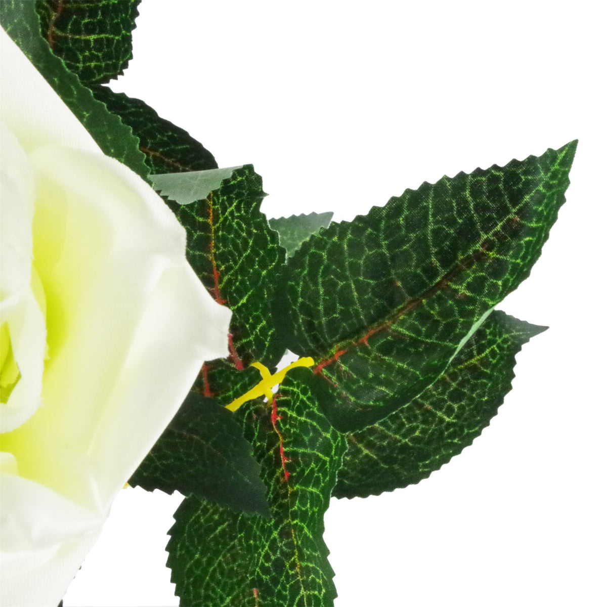 90cm Small Artificial Cream Rose Tree – Wedding Tree with Twisted Vine Detail