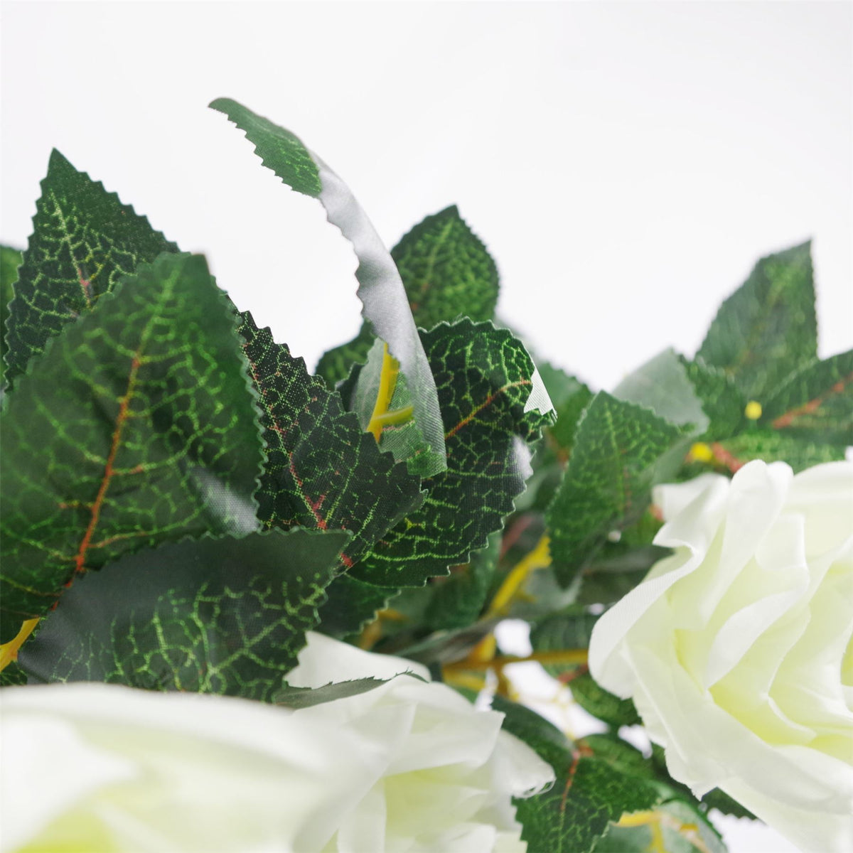 90cm Small Artificial Cream Rose Tree – Wedding Tree with Twisted Vine Detail