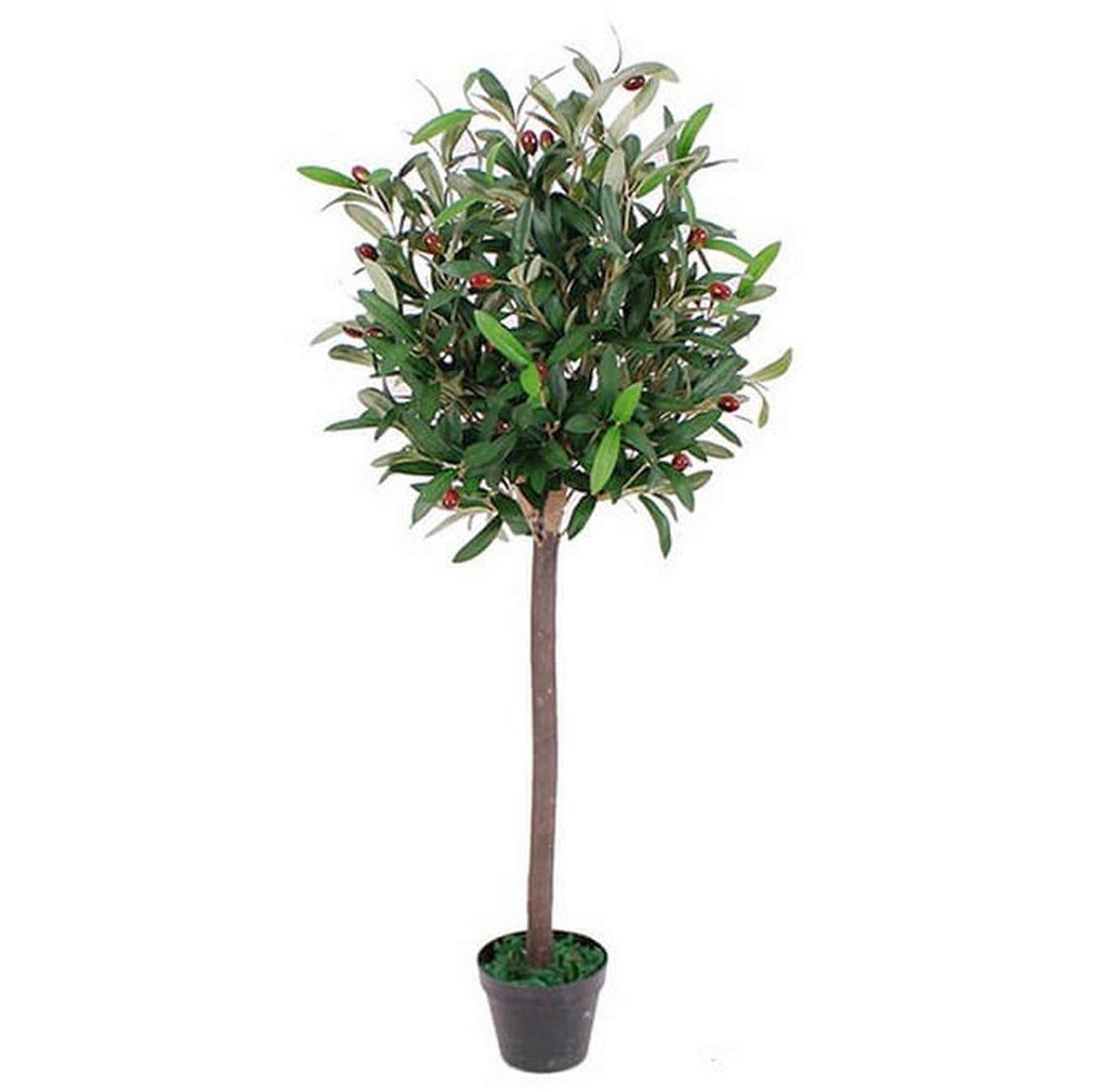 90cm Small Artificial Olive Tree – Realistic Bay Topiary Design