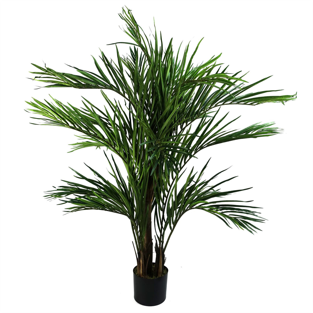 130cm Large Artificial Areca Palm Tree – Realistic Faux Indoor Palm
