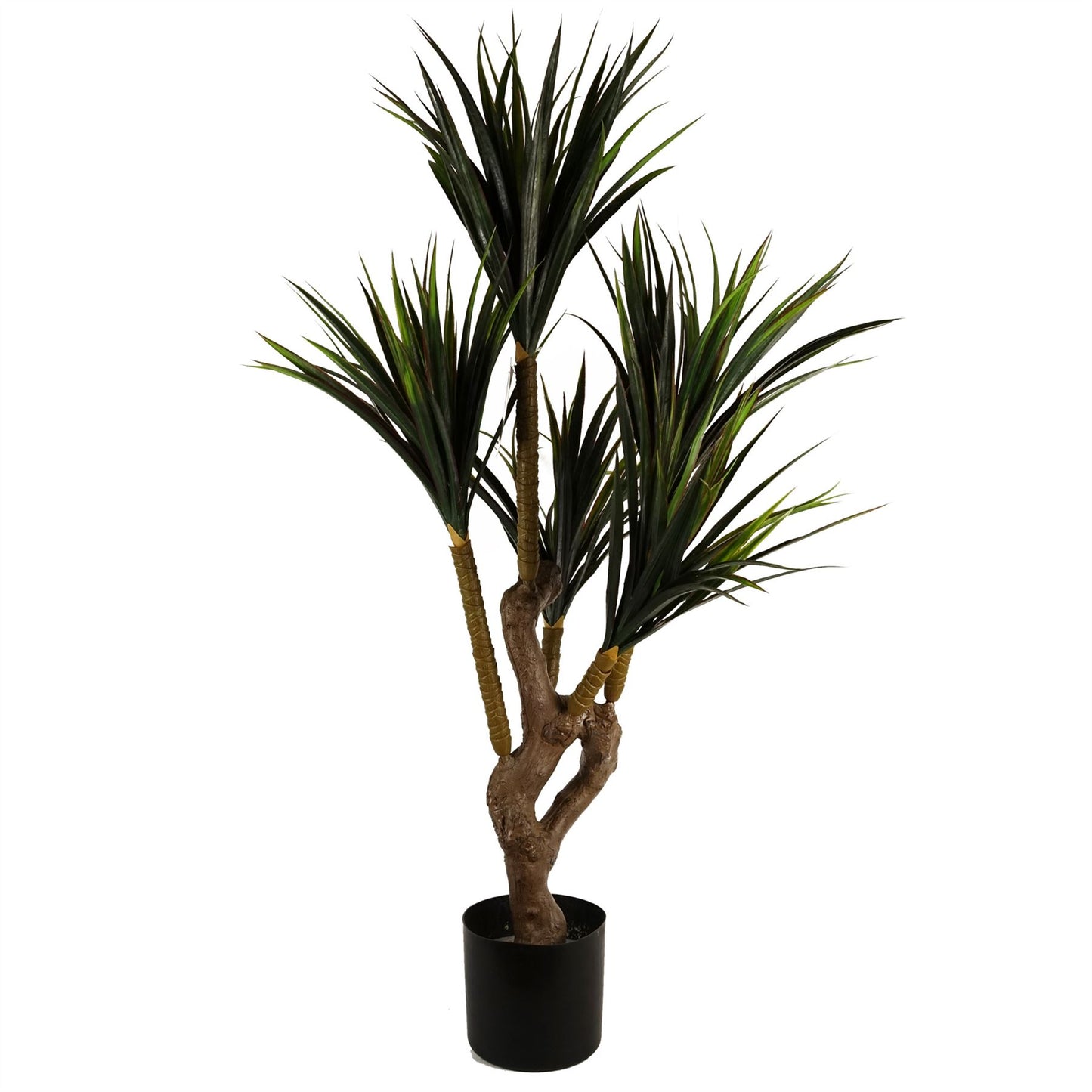 105cm Medium Artificial Yucca Tree – UV Resistant Outdoor Plant with 179 Leaves