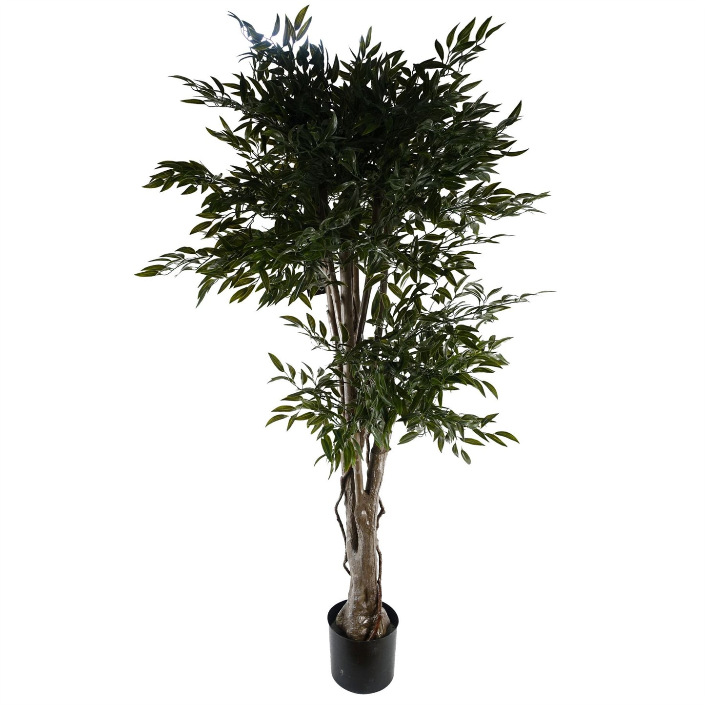140cm Large Ruscus Artificial Outdoor Tree – UV Resistant with 2716 Leaves