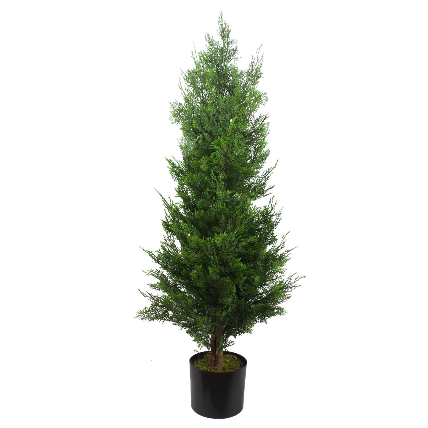 120cm Medium Artificial Cypress Topiary Tree – Realistic Decorative Plant