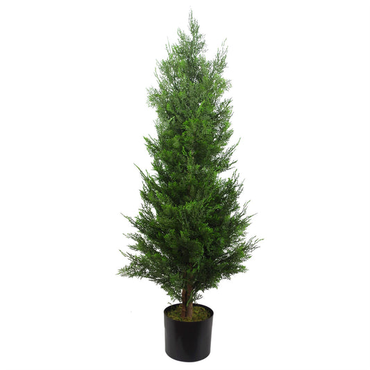 120cm Medium Artificial Cypress Topiary Tree – Realistic Indoor & Outdoor Decorative Plant