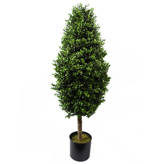 120cm Medium Buxus Ball Cone Artificial Tree – UV Resistant Topiary for Outdoor Use