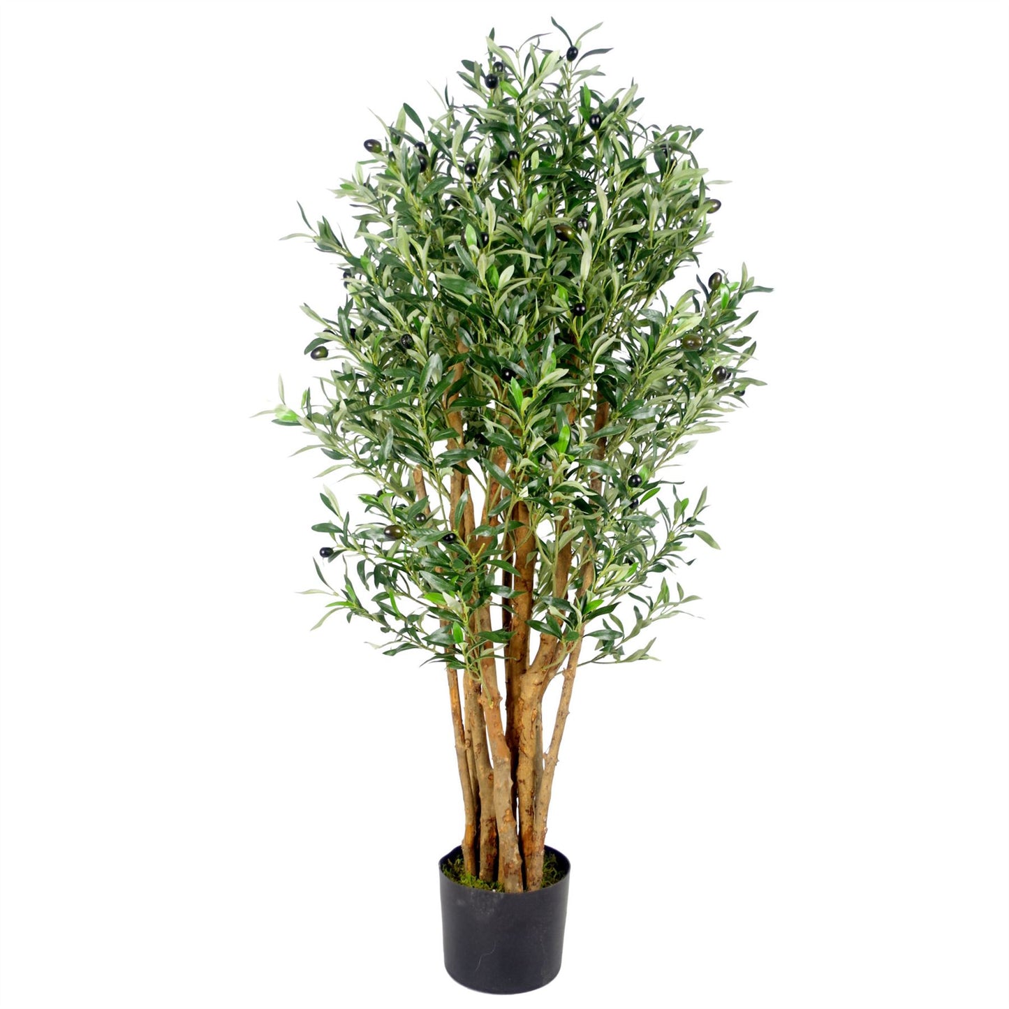 125cm Medium Luxury Artificial Olive Tree – Premium Range with Realistic Olives