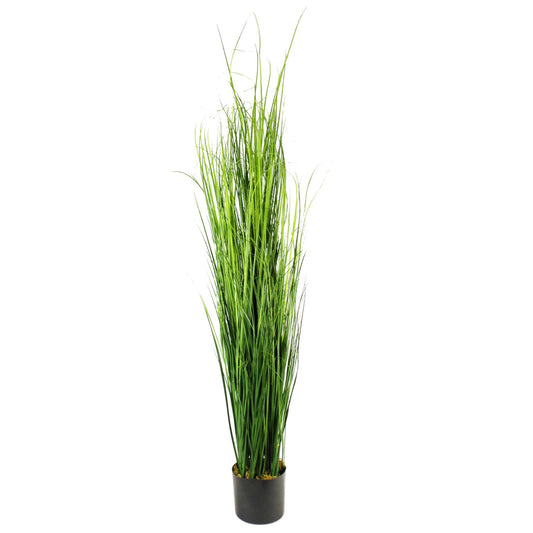 130cm Large Artificial Onion Grass Plant – Tall Faux Grass Plant