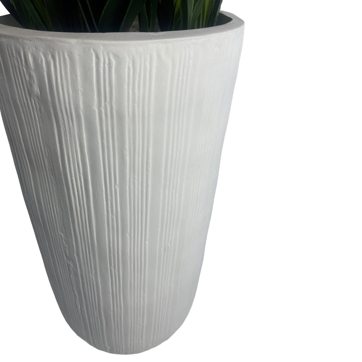 150cm Extra Large Artificial Pink Orchid in Decorative Cement Planter - Premium Faux Orchid Plant
