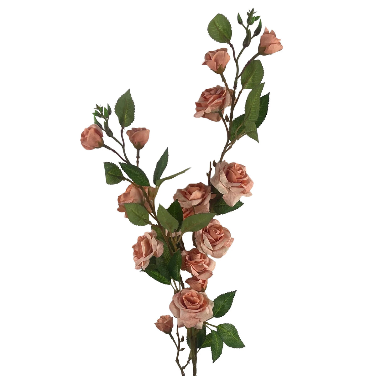 90cm Large Artificial Pink Rose Stem – Realistic Faux Rose Flower for Bouquets and Displays