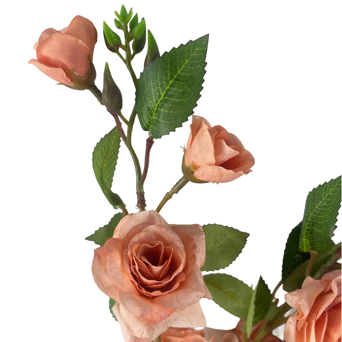 90cm Large Artificial Pink Rose Stem – Realistic Faux Rose Flower for Bouquets and Displays
