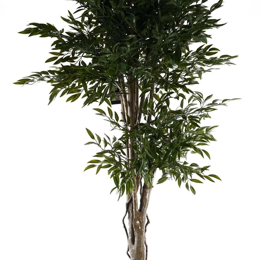 140cm Large Ruscus Artificial Outdoor Tree – UV Resistant with 2716 Leaves