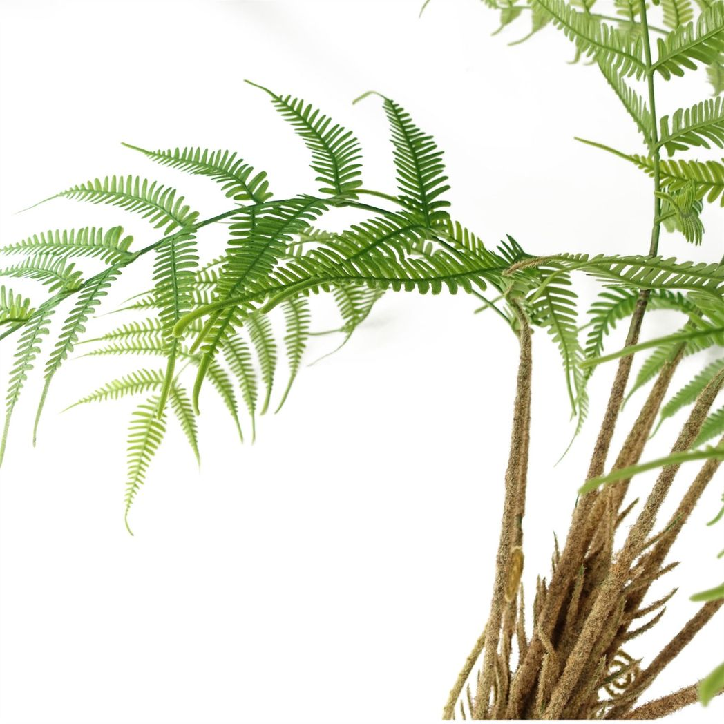 120cm Medium Artificial Fern Tree – Faux Indoor Fern Plant