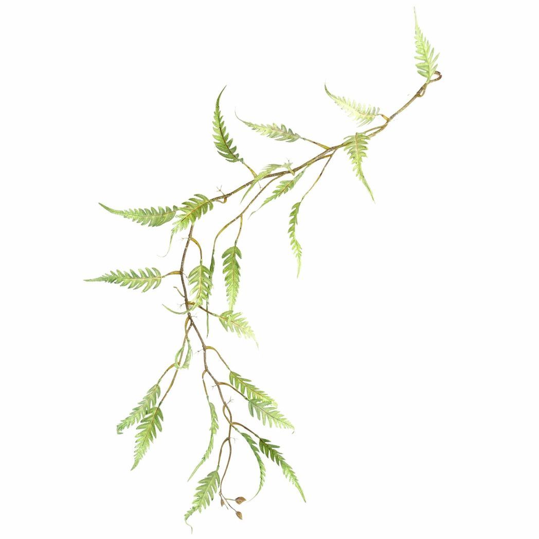 125cm Large Hanging Artificial Fern Foliage Plant – Trailing Faux Fern