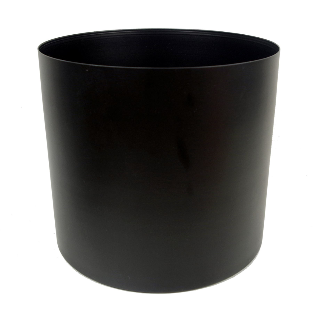 62cm x 18cm Medium Gold Metal Plant Stand with Black Planter – Premium Indoor Display