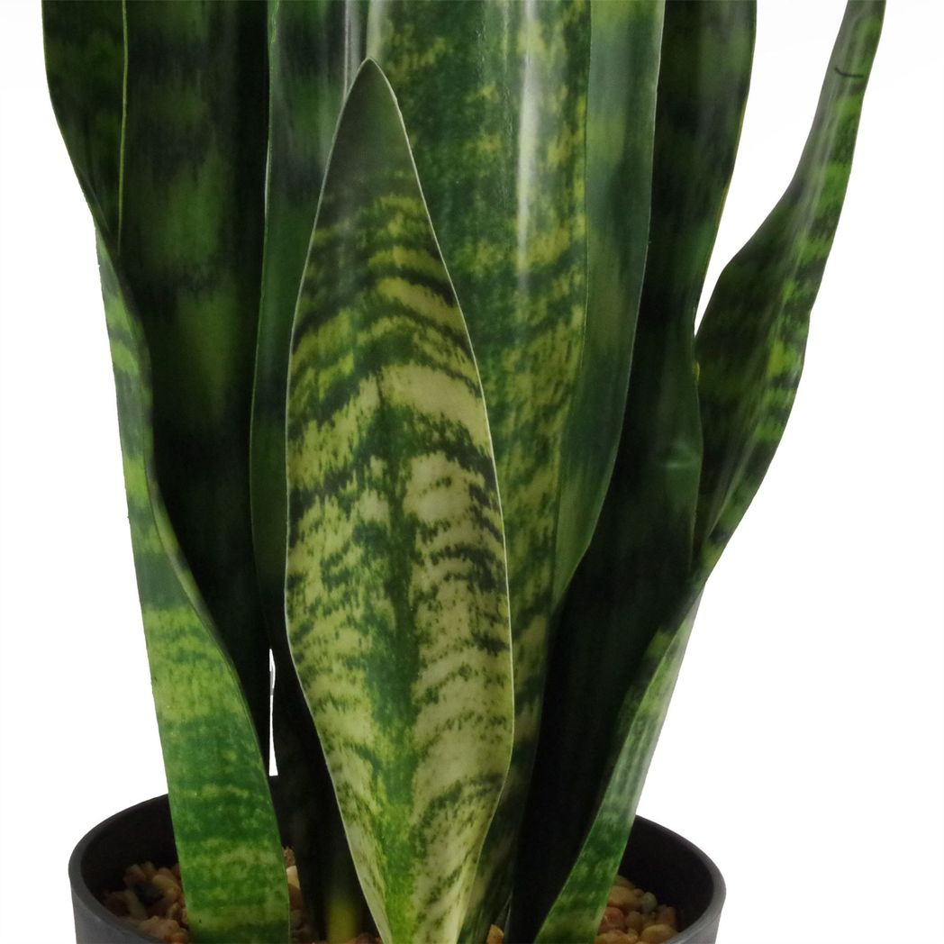 70cm Medium Artificial Sansevieria Zeylanica Plant – Realistic Faux Snake Plant in Pot