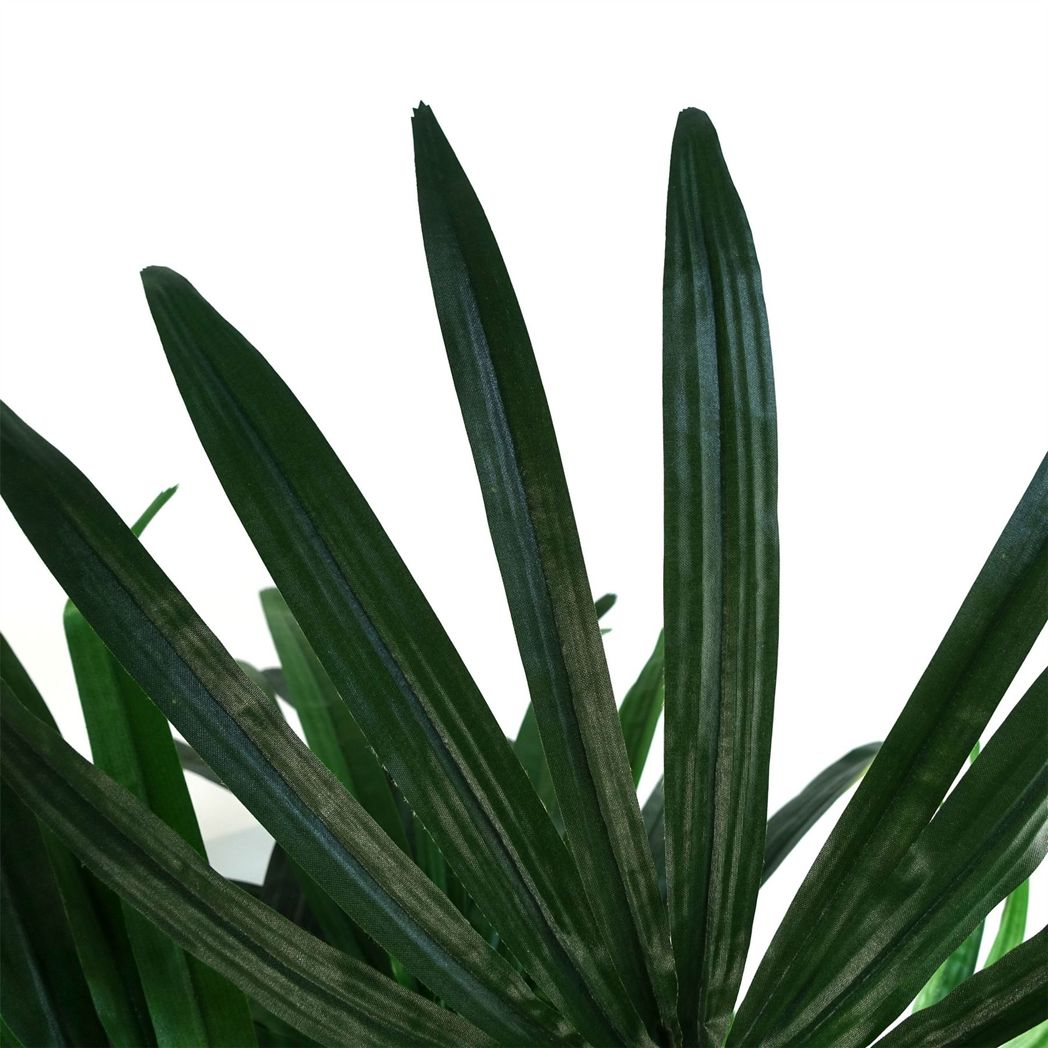 100cm Medium Artificial Raphis Palm Tree – Realistic Faux Indoor Palm