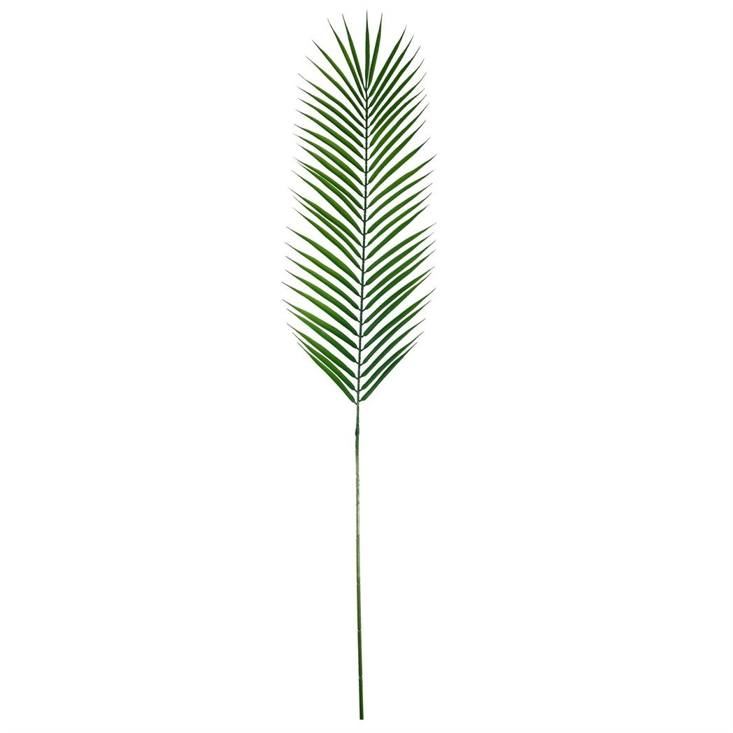 6 x 100cm Artificial Palm Leaf Stems – Realistic Faux Foliage Bundle