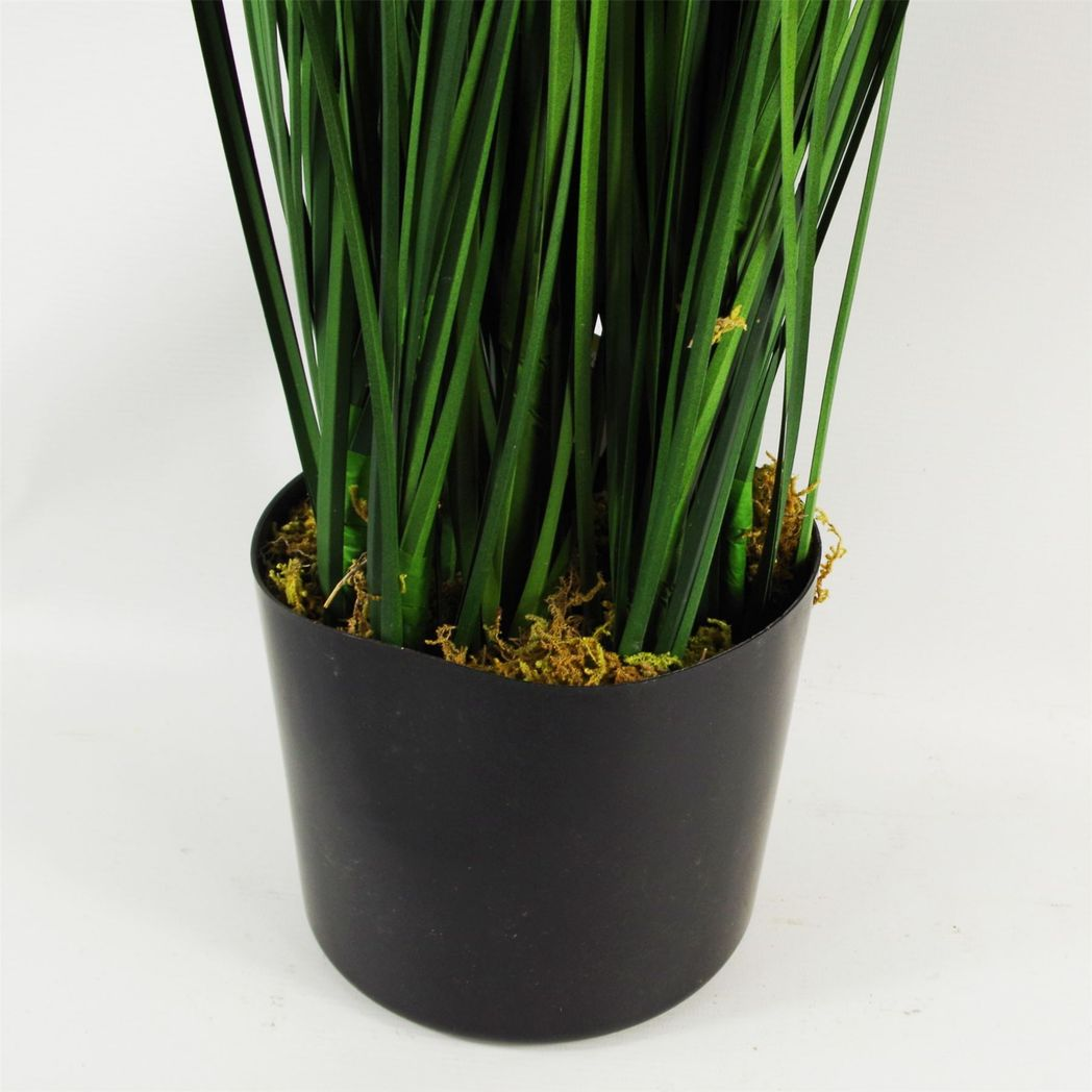 130cm Large Artificial Onion Grass Plant – Tall Faux Grass Plant