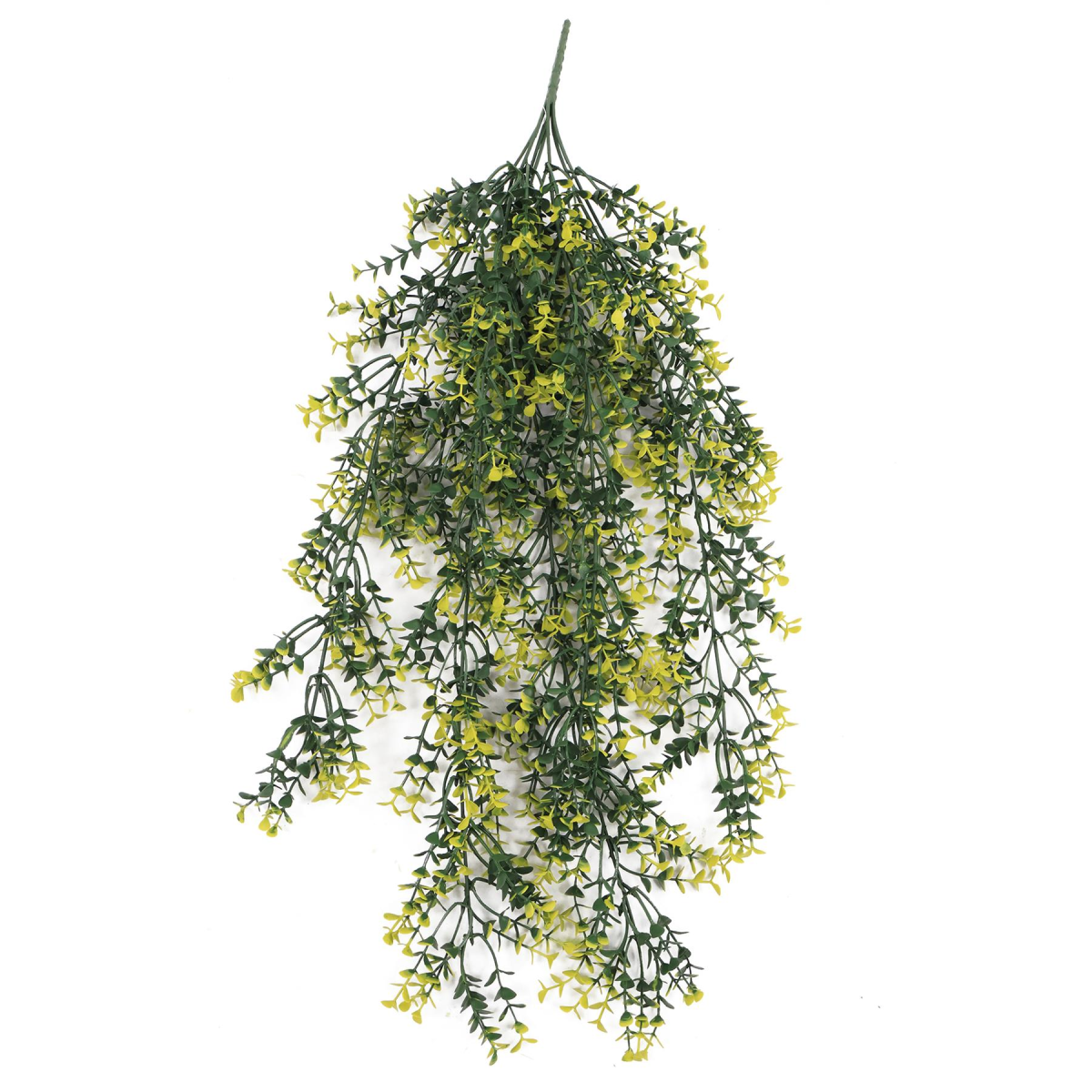 76cm Medium Artificial Hanging Variegated Plant – UV & Fire Resistant Foliage
