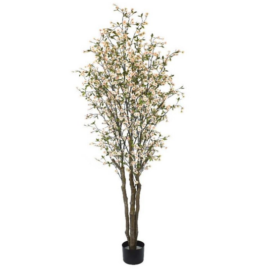 210cm Extra Large Artificial Cherry Blossom Tree – Fire Retardant with 1206 Flowers
