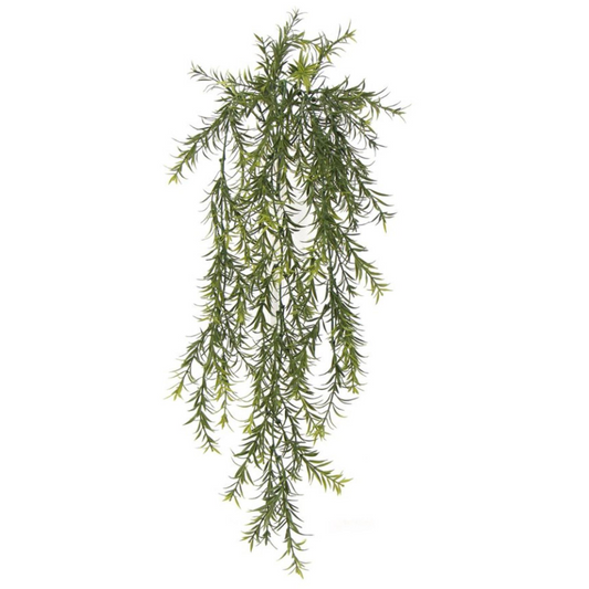 78cm Medium Hanging Artificial Spider Fern Plant – UV & Fire Resistant Trailing Fern