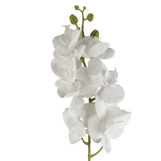 100cm Large Artificial White Phalaenopsis Orchid Flowers – Realistic Faux Orchid Stem