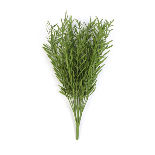 40cm Small Fire Resistant Artificial Grass Stem – Faux Grass Plant