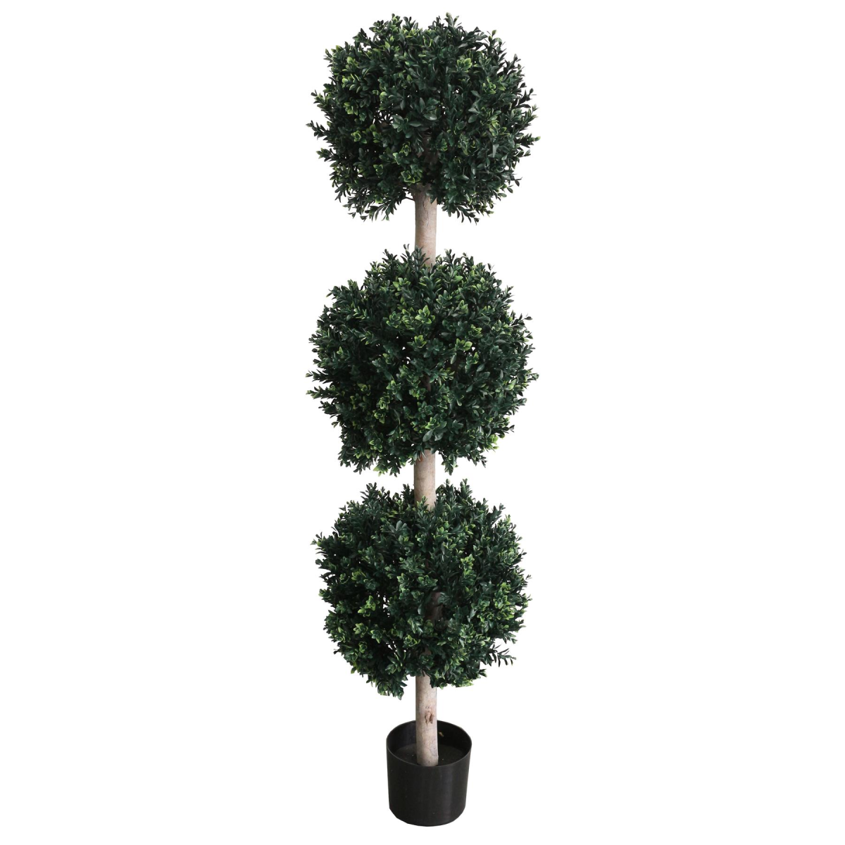 150cm Large UV Resistant Artificial Triple Ball Topiary Tree – Outdoor Topiary
