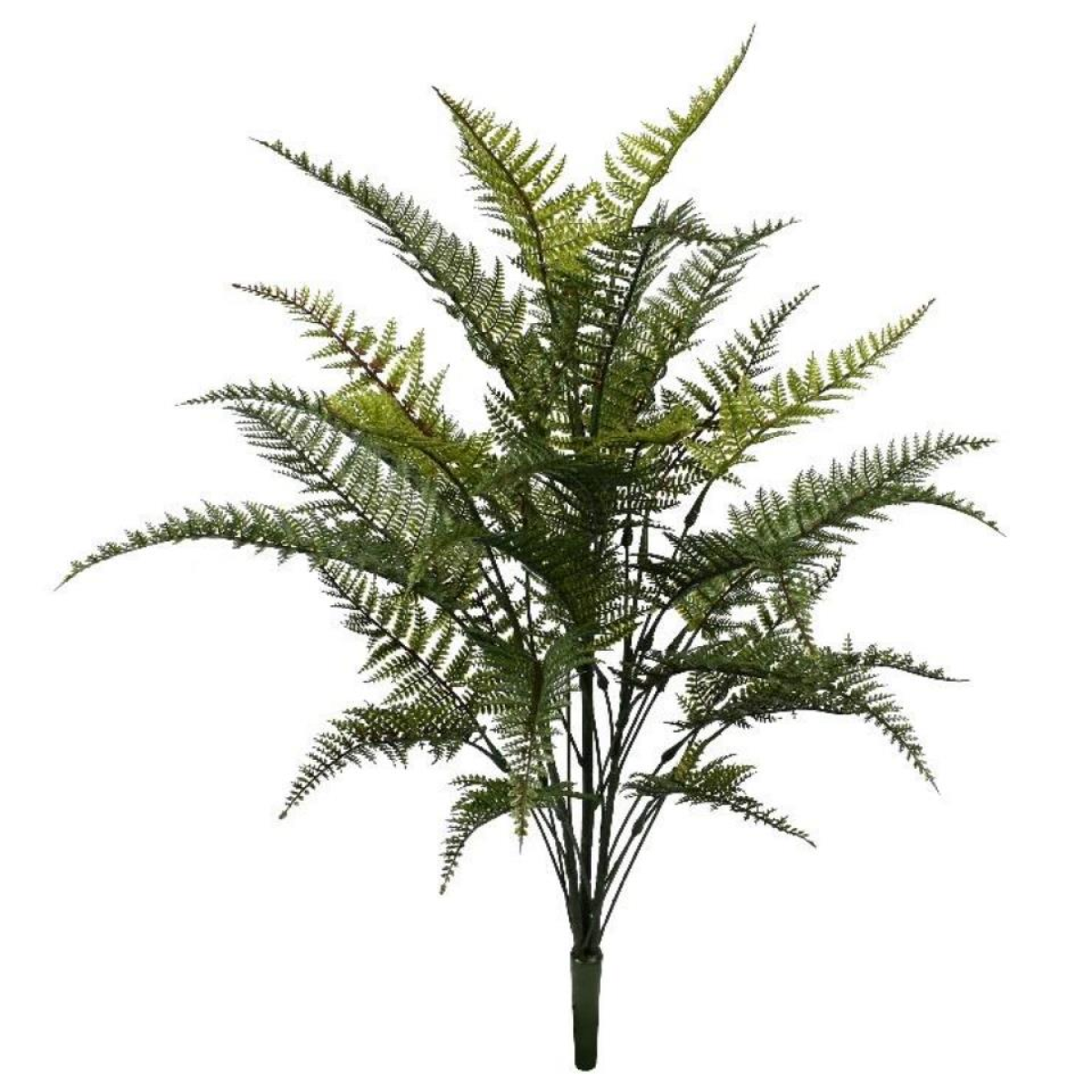 78cm Medium Artificial Fern Foliage Branch – Fire Retardant Faux Fern Stem