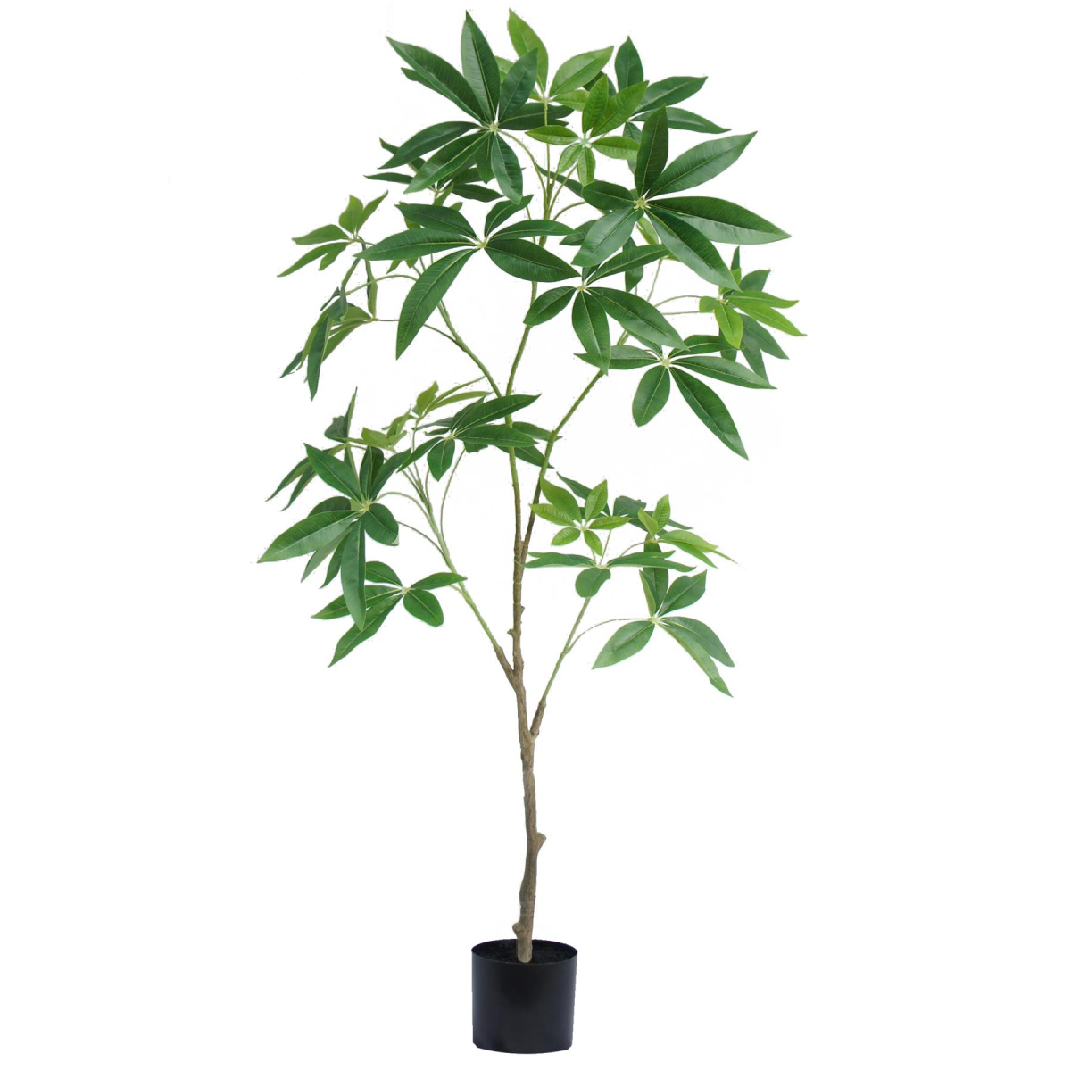 120cm Medium Artificial Money Tree Pachira – Realistic Faux Plant