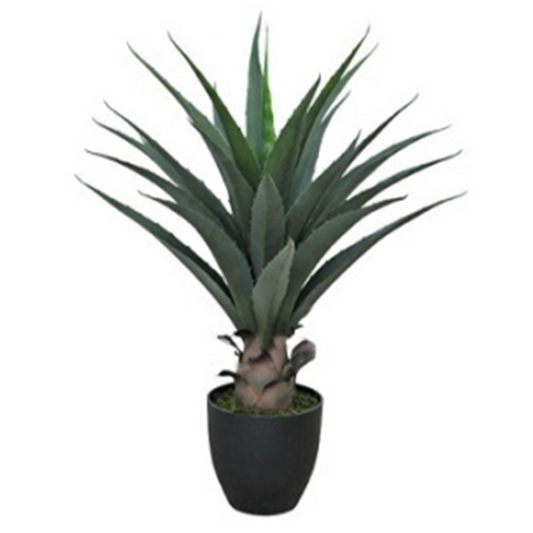 70cm Medium Artificial Agave Yucca Plant – Compact Indoor Desert Plant
